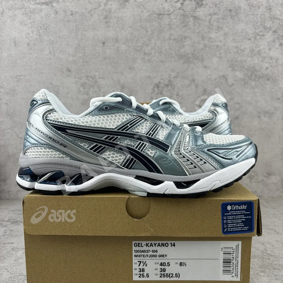 아식스 [ZC] 젤 카야노 14 1203A537-106 200242 Asics Gel-Kayano 14 White Fjord Grey