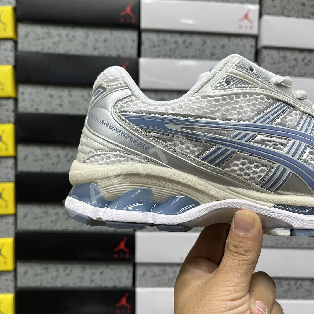 아식스 [LZ] 젤 카야노 14 1203A537-115 200609 Asics Gel-Kayano 14 White Light Navy 상세 이미지 3