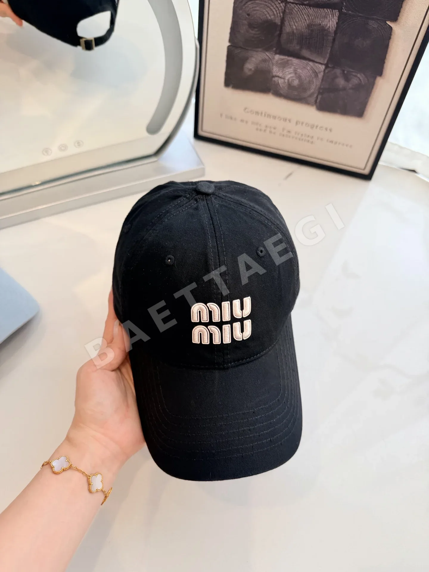 미우미우 모자 80791 Miu Miu Cap 상세 이미지 8