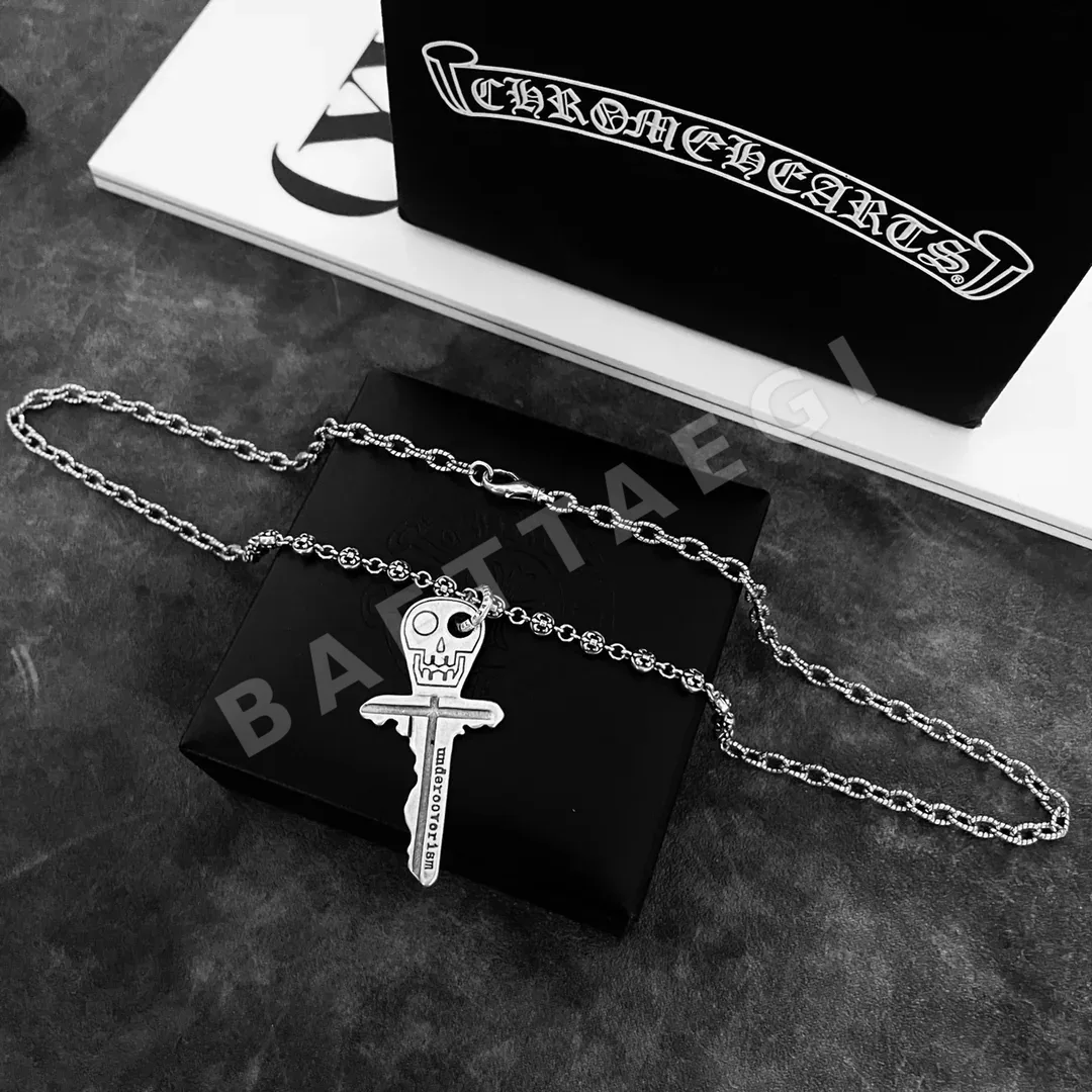 크롬하츠 클래식 레트로 키 펜던트 목걸이 상세 이미지 4