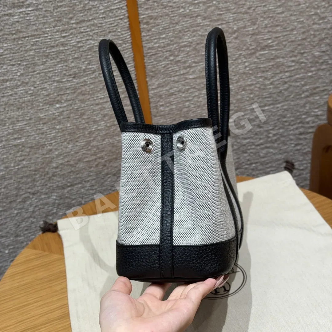 에르메스 가든파티 미니 캔버스 가방 상세 이미지 2