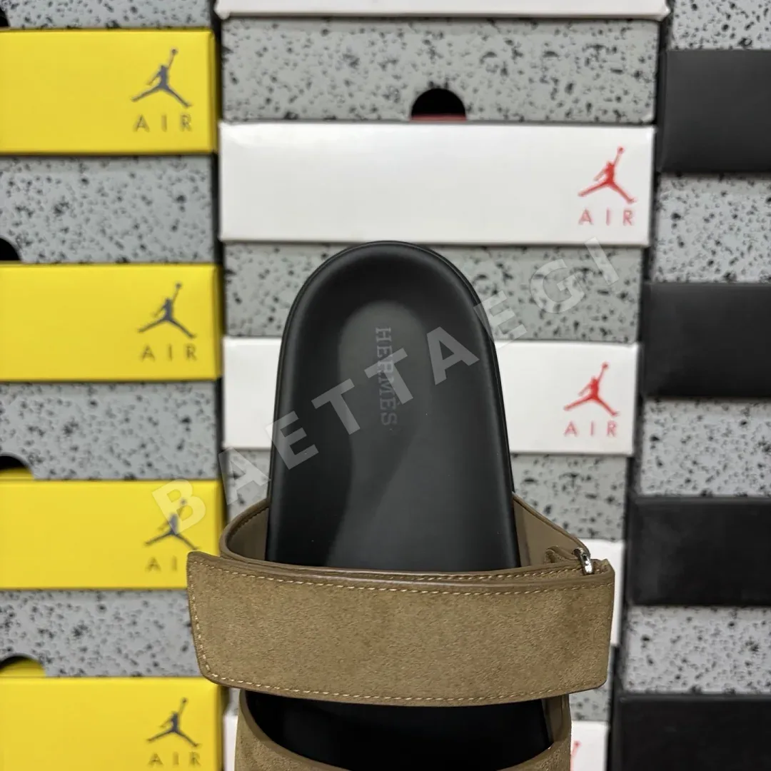 에르메스 [YX] 브라운 블랙 205755 Hermes Chypre Sandal / 상세 이미지 3