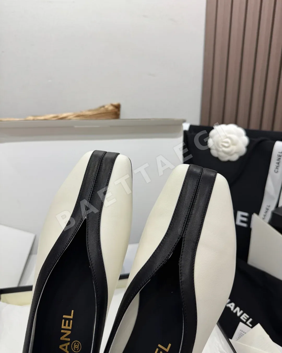 샤넬 힐 가죽 크로커다일 패턴 상세 이미지 7