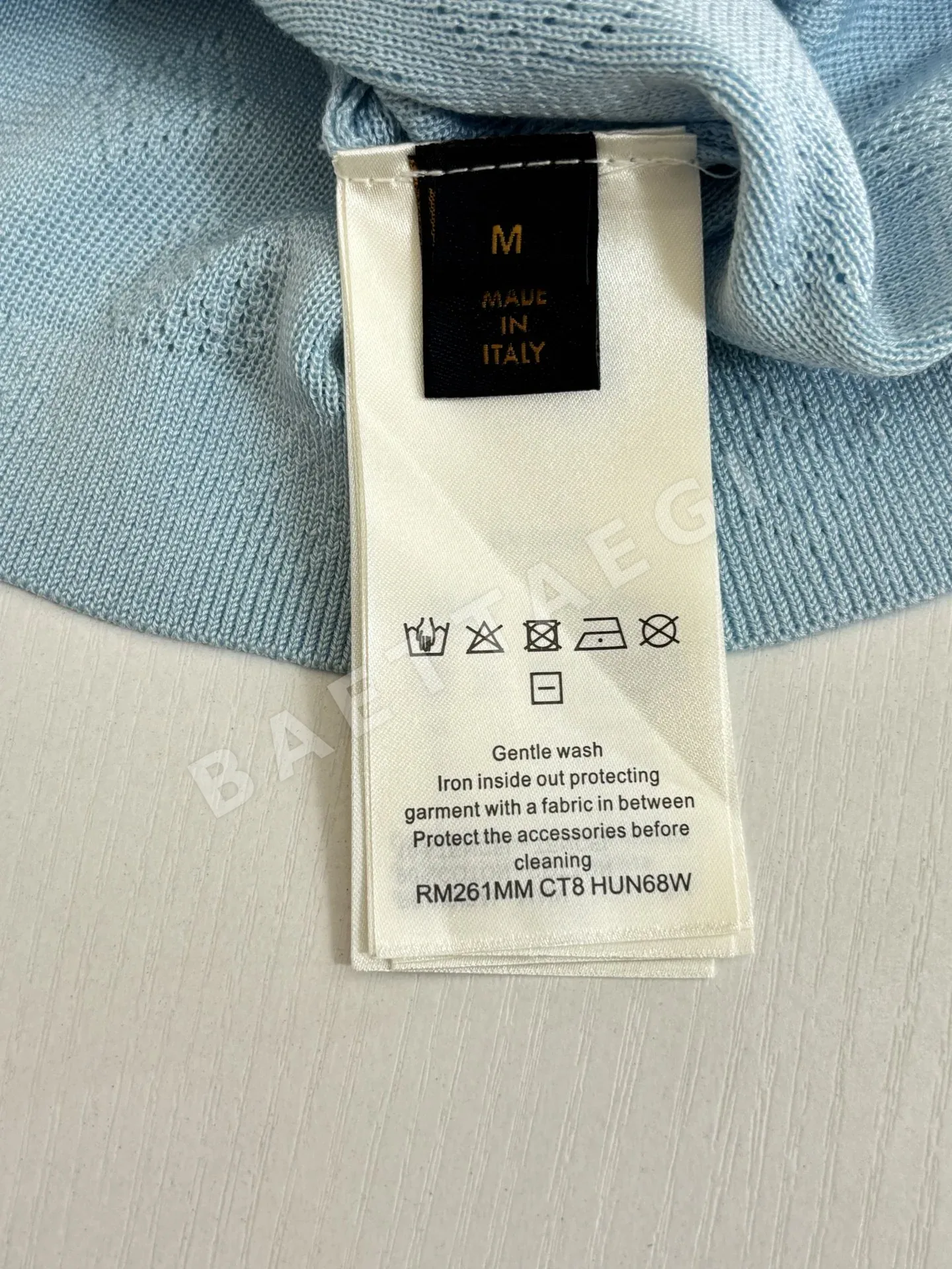 루이비통 메시 다이아몬드 장식 반팔 티셔츠 상세 이미지 10