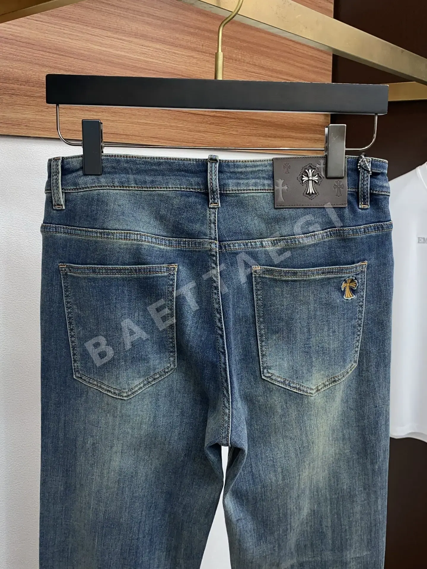 크롬하츠 데님 청바지 상세 이미지 9