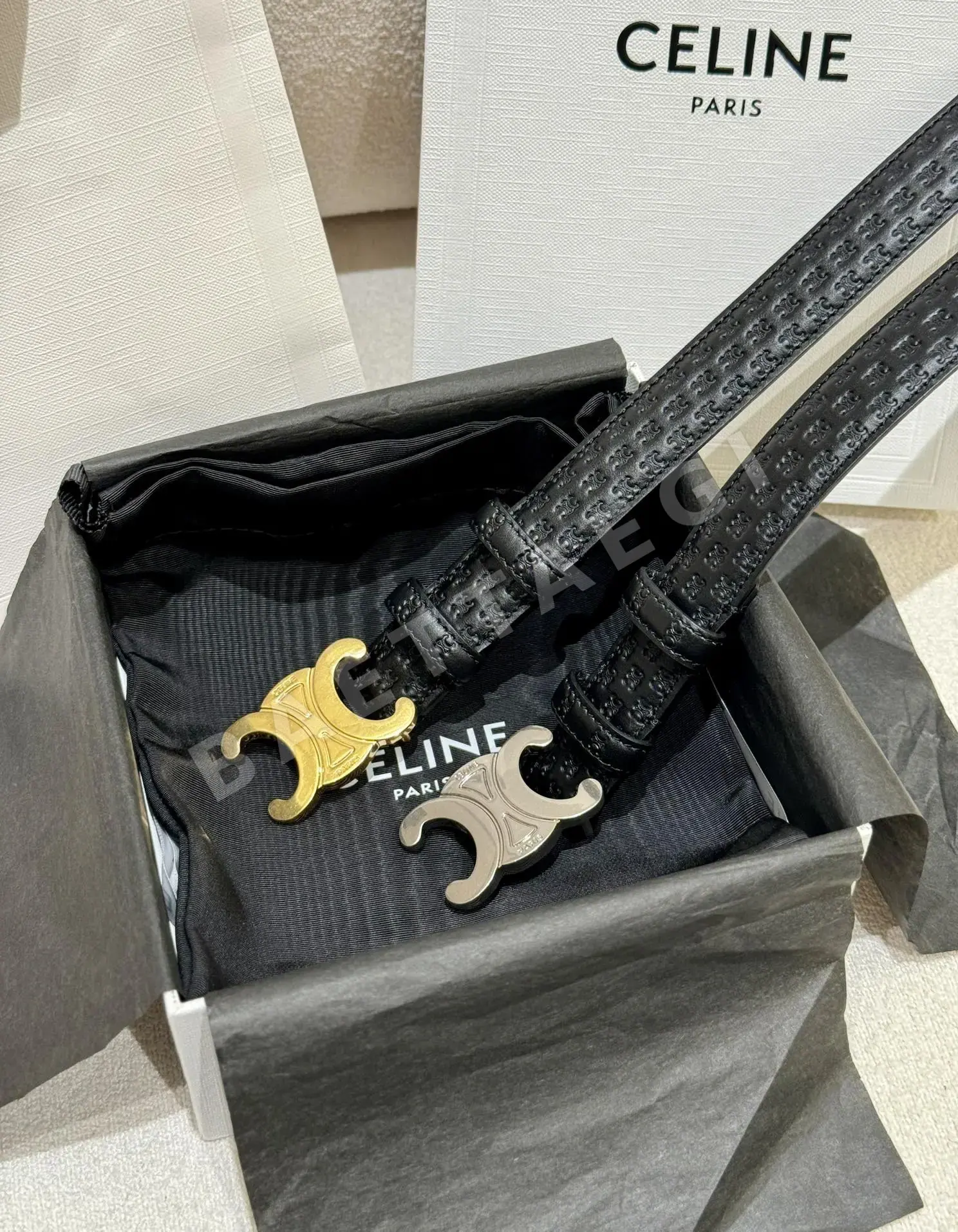 셀린느 여성용 벨트 상세 이미지 2