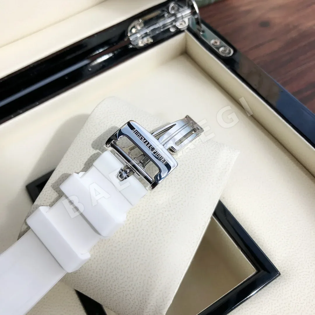 오데마피게 로얄 오크 오프쇼어 다이아몬드 여성용 쿼츠 시계 상세 이미지 9