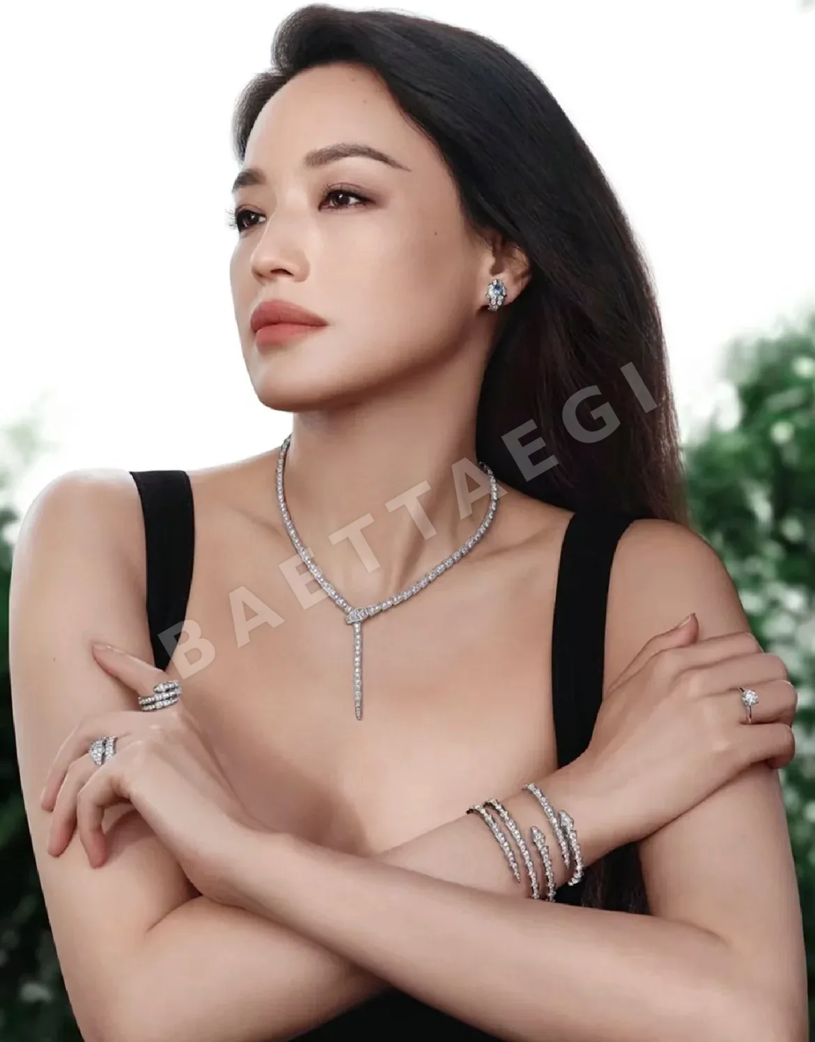 불가리 스네이크 목걸이 상세 이미지 1