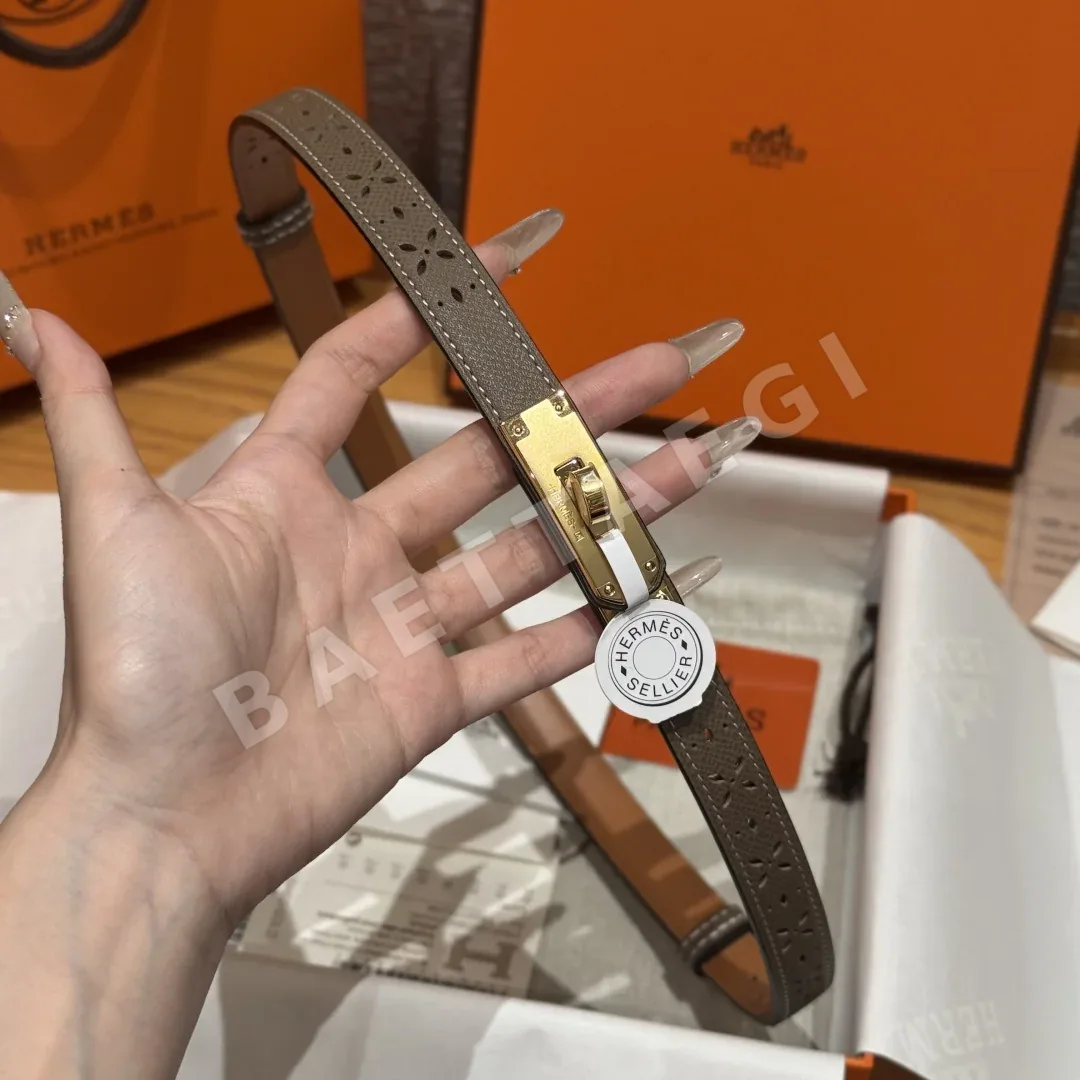 에르메스 켈리 버클 스테인리스 스틸 벨트 상세 이미지 5