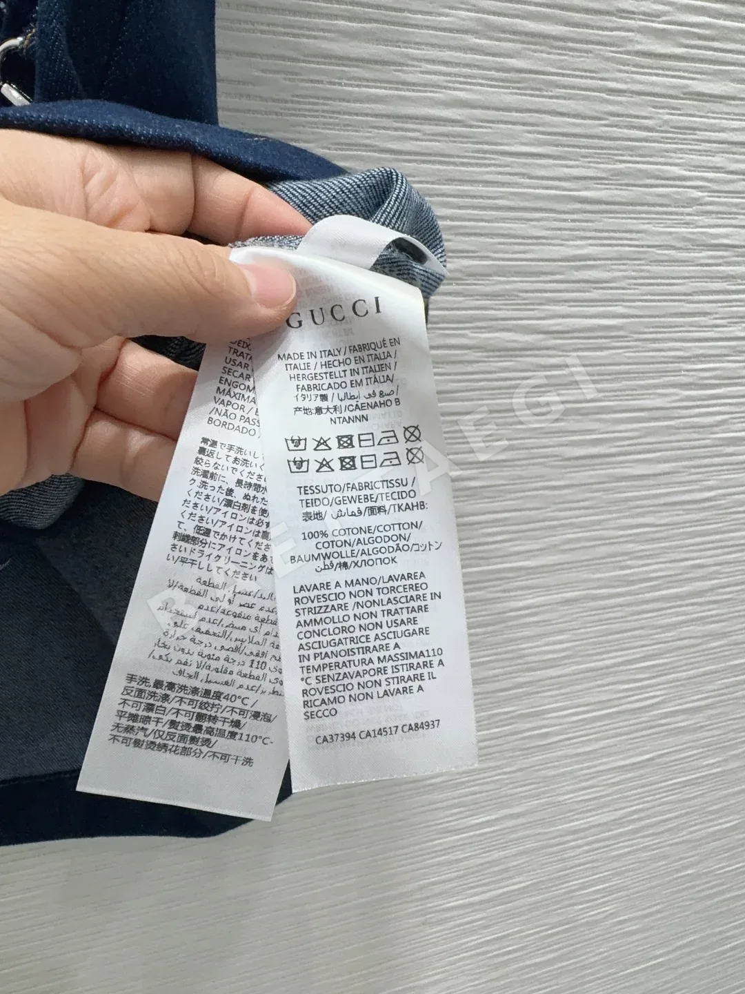 구찌 여성 데님 원피스 상세 이미지 7