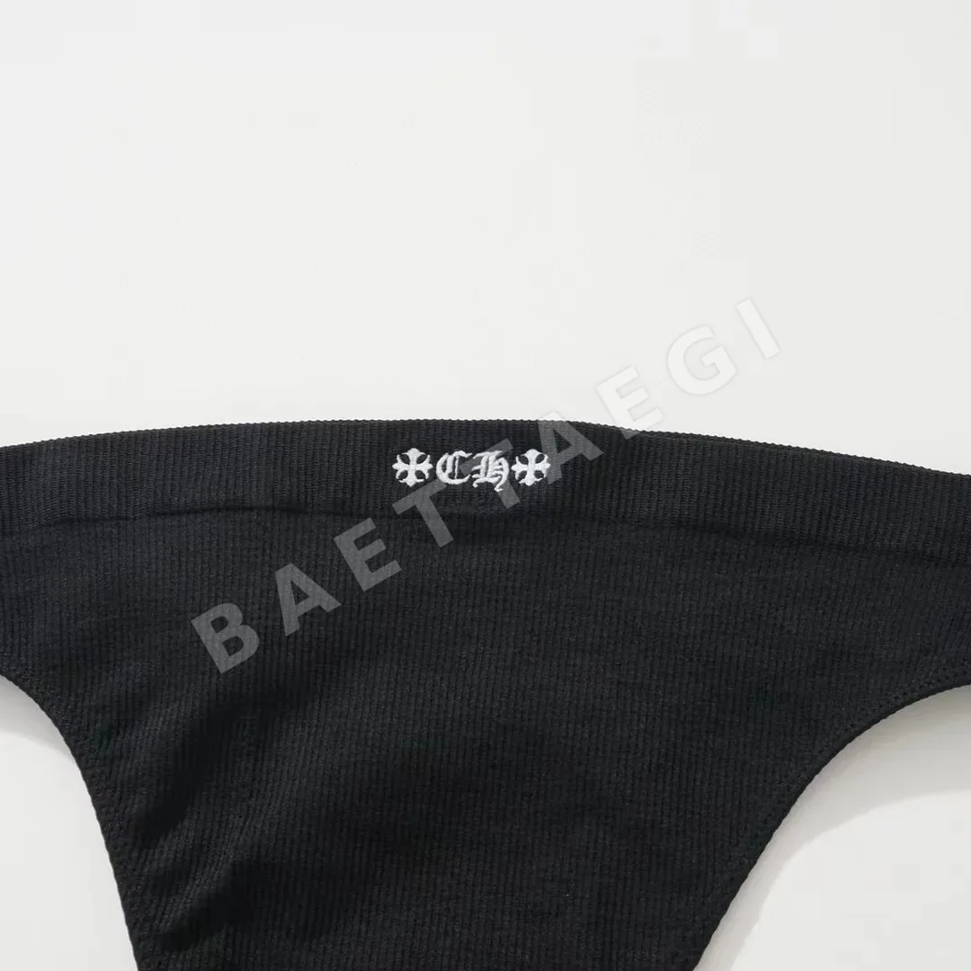 크롬하츠 산스크리트어 프린트 여성 스포츠 언더웨어 세트 상세 이미지 7