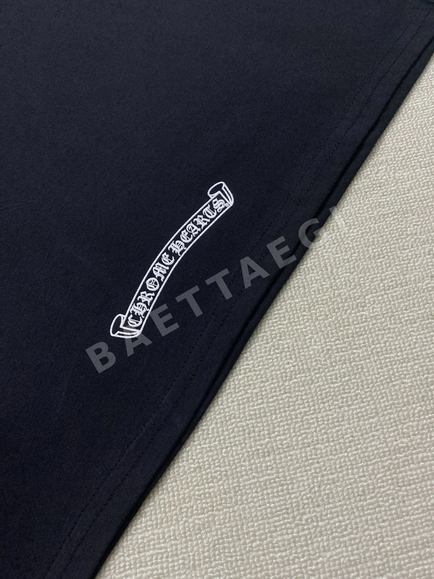 크롬하츠 CH 프린트 라벨 여성 반팔 티셔츠 상세 이미지 6