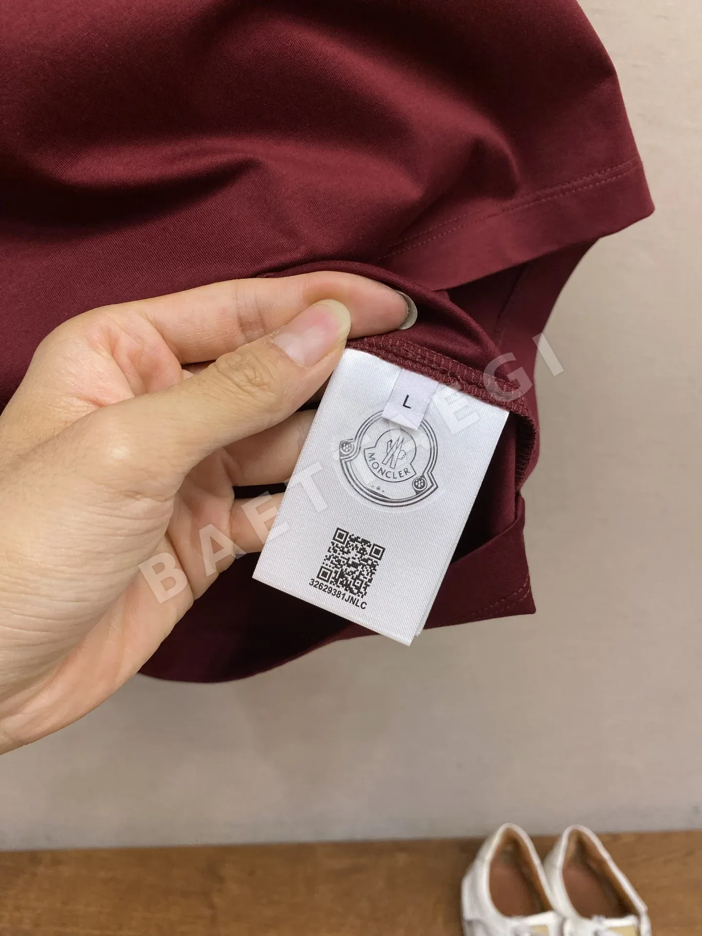 몽클레르 남성 면 스트레치 반팔 티셔츠 상세 이미지 9