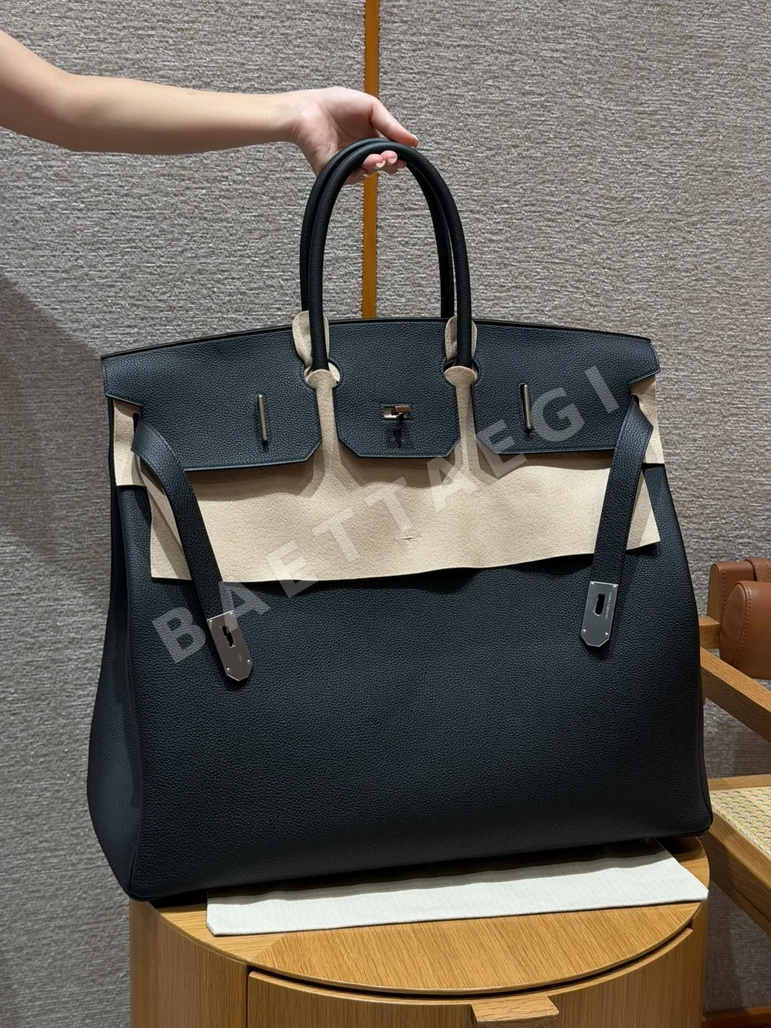 에르메스 버킨 50 토고 가죽 가방 상세 이미지 4