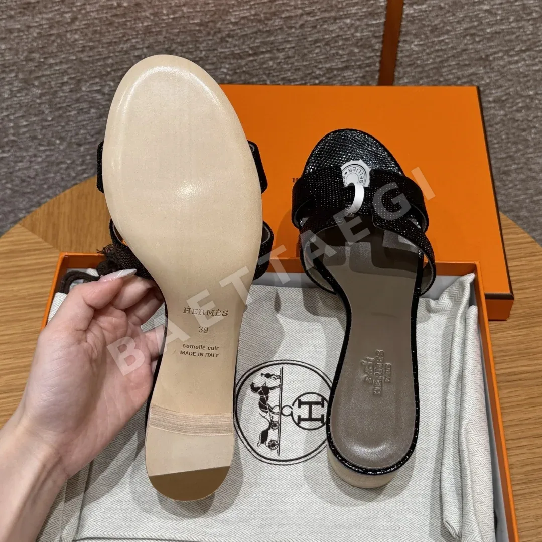 에르메스 오아시스 하이힐 샌들 상세 이미지 7