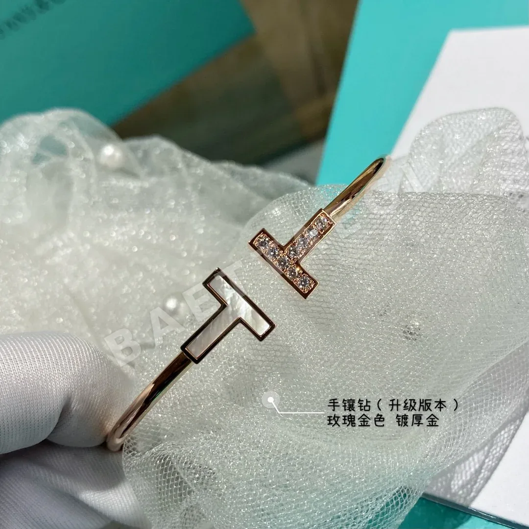 티파니 T 스퀘어 다이아몬드 뱅글 팔찌 상세 이미지 6