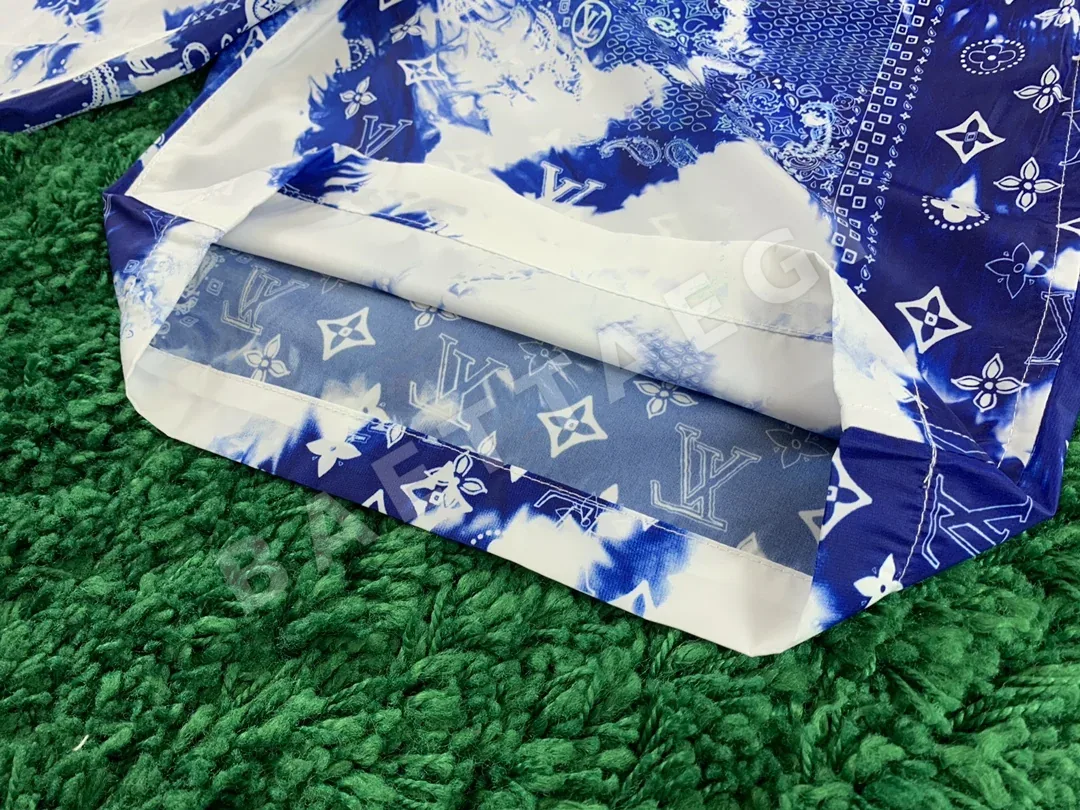 루이비통 코튼 타이다이 반바지 4505 상세 이미지 5