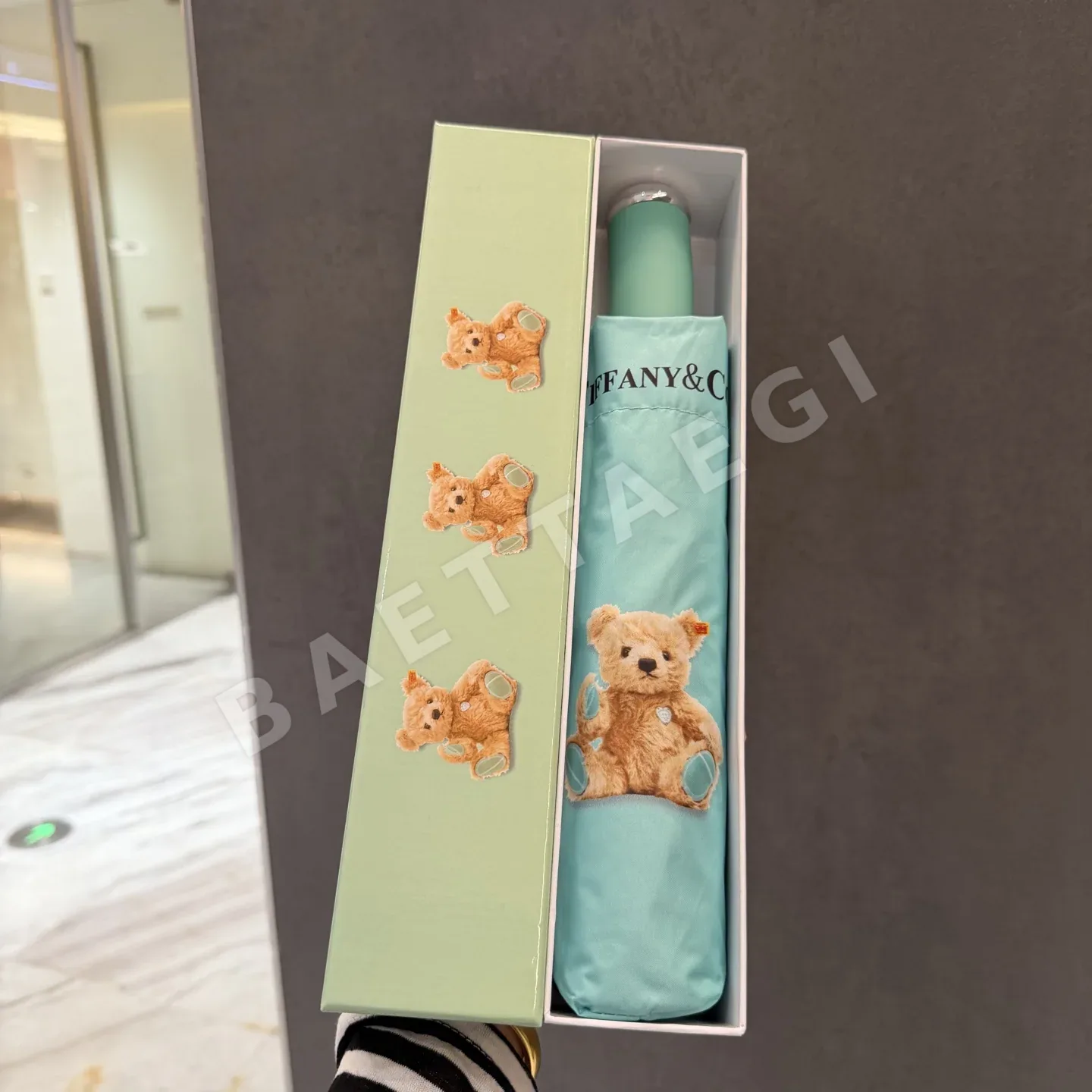 티파니 전자동 접이식 우산 85682