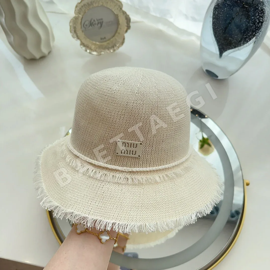 미우미우 짜임 피셔맨 햇 모자 상세 이미지 2