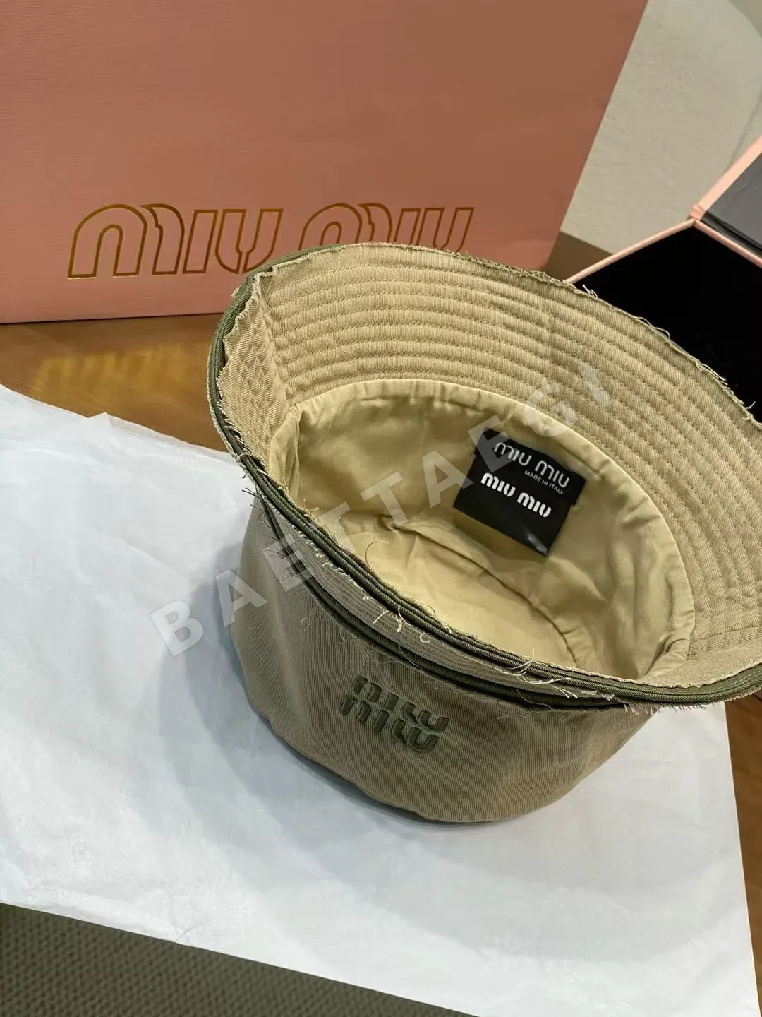 미우미우 모자 81309 Miu Miu Cap 상세 이미지 5