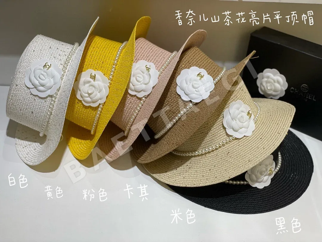 샤넬 탑햇 버킷햇 스트로햇 모자 82164