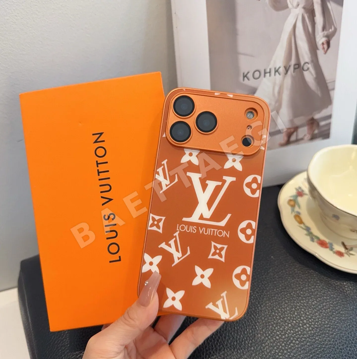 루이비통 스타리 오렌지 스마트폰 케이스 상세 이미지 9
