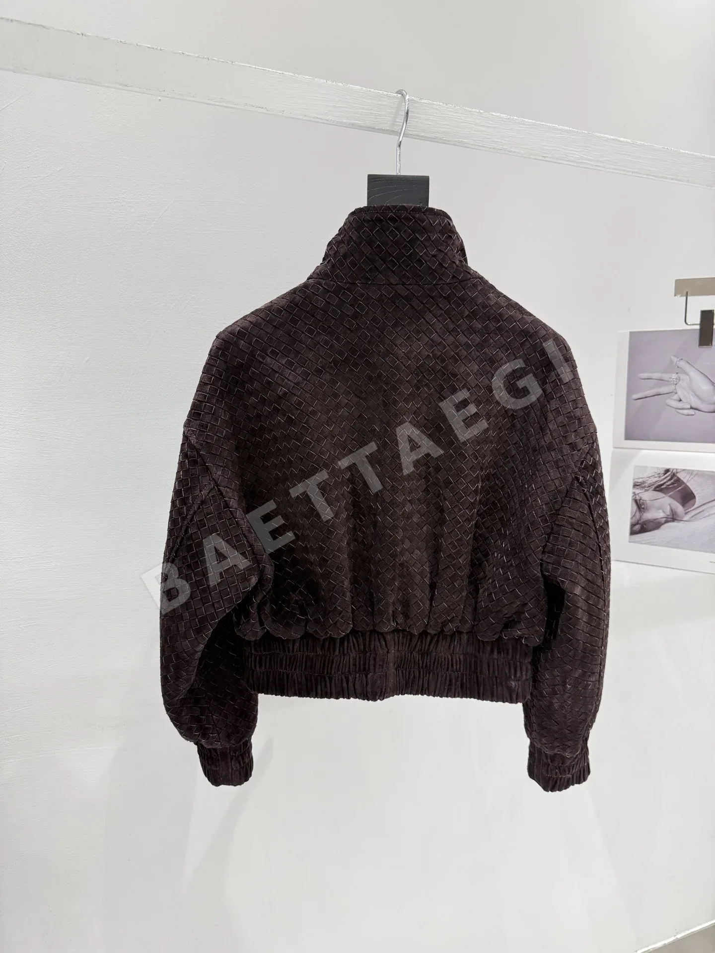 보테가베네타 꼬임 가죽 여성 자켓 상세 이미지 7
