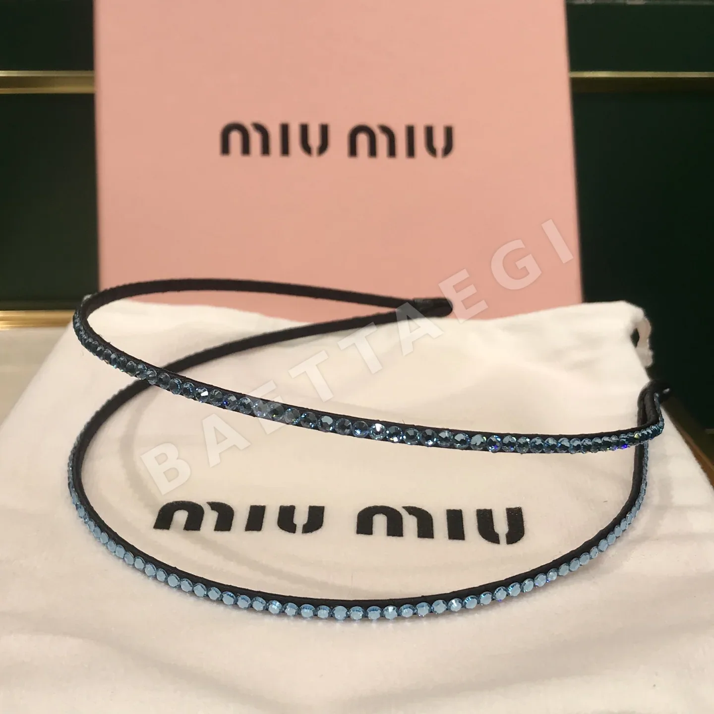 미우미우 헤어밴드 상세 이미지 2