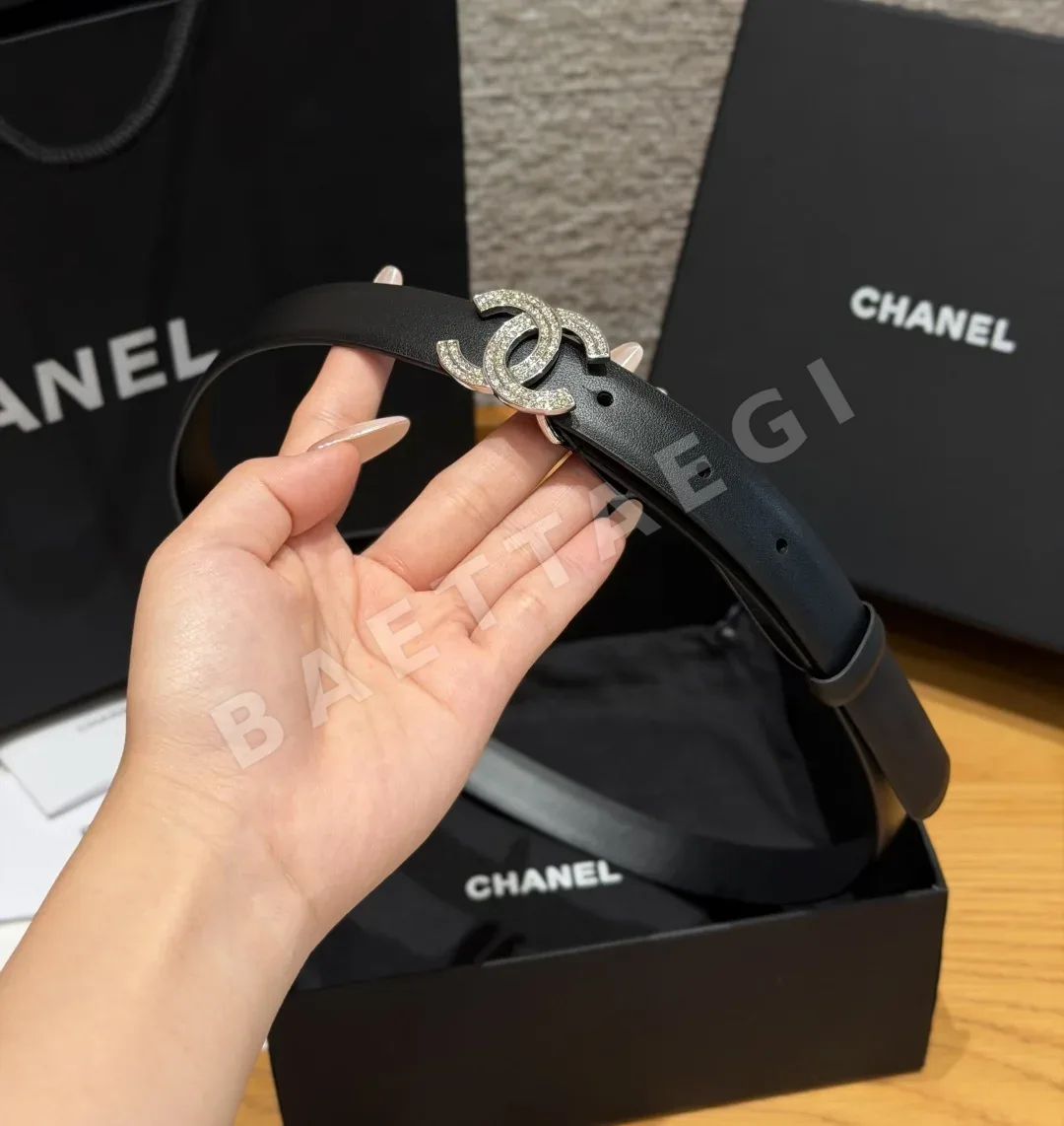 샤넬 더블 C 크리스탈 벨트 상세 이미지 4