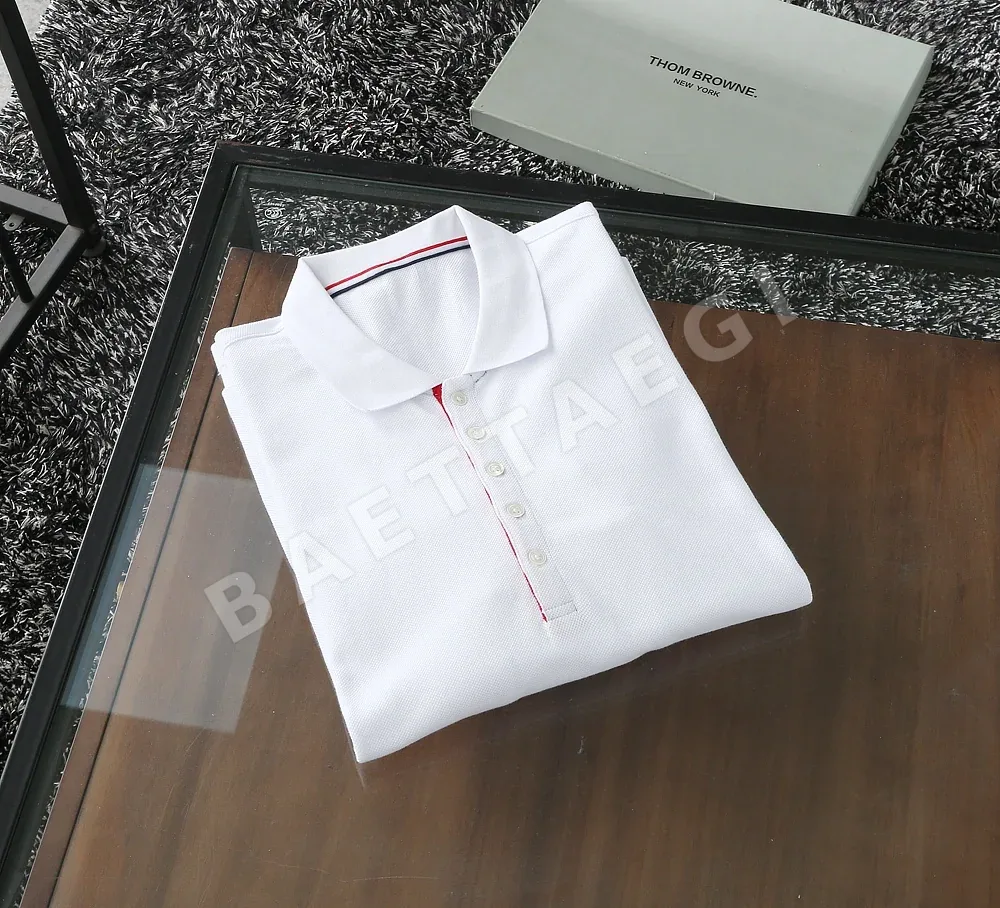 톰브라운 남성 긴팔 웨빙 폴로셔츠 상세 이미지 8