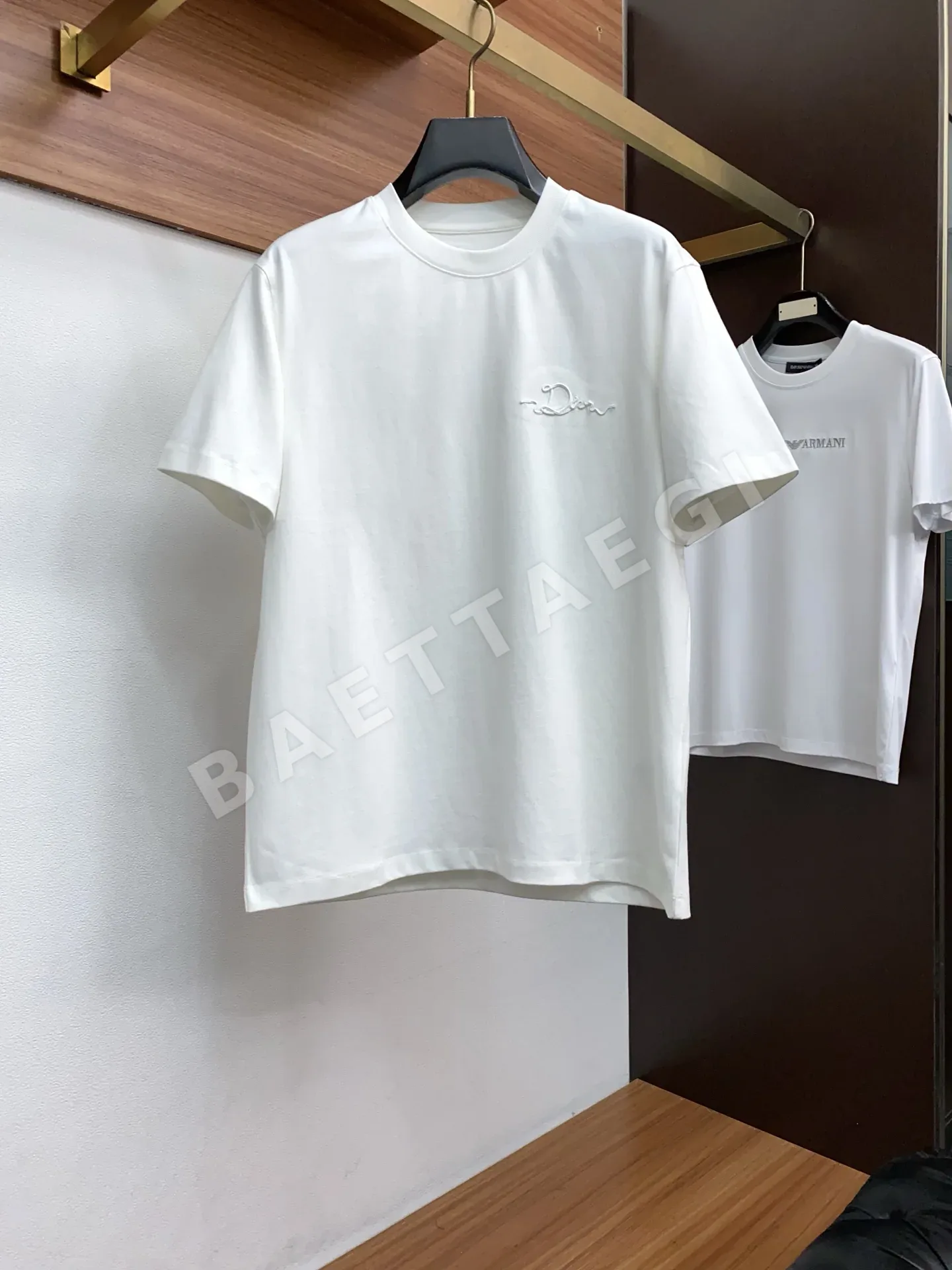 디올 남성 반팔 티셔츠 47372