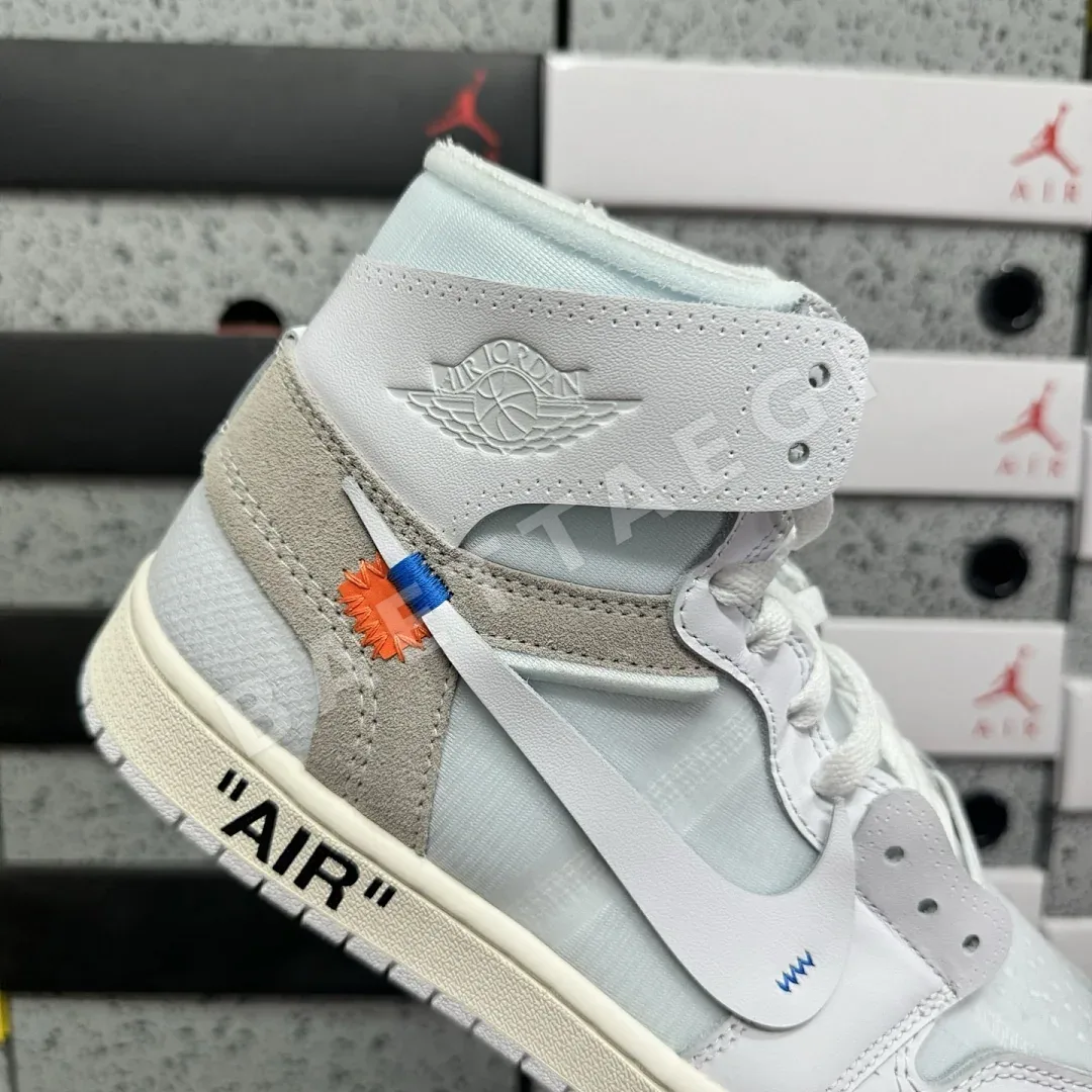 나이키 [GX] 조던 1 레트로 하이 화이트 AA3834-100 201357 Nike Jordan 1 Retro High Virgil Abloh 상세 이미지 9