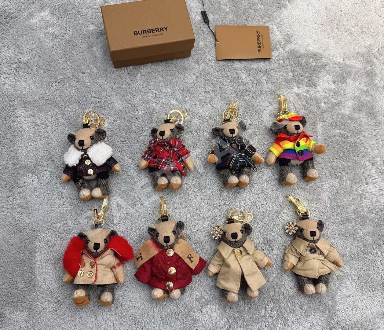 버버리 곰 인형 키링 상세 이미지 4