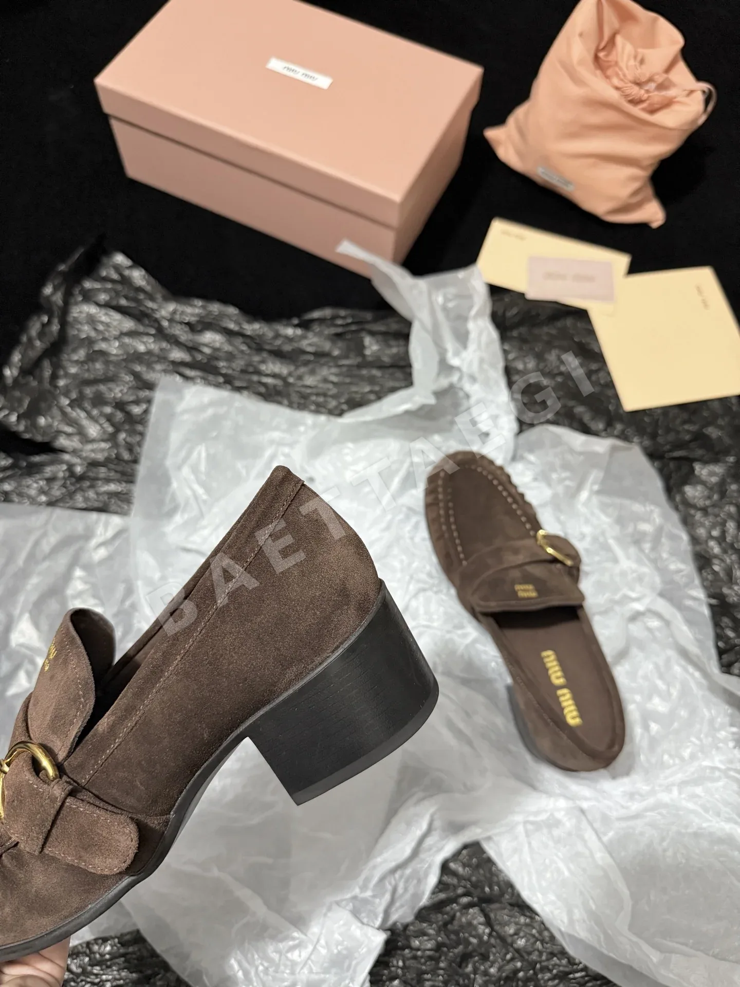 미우미우 펌프스 플리츠 디테일 상세 이미지 7