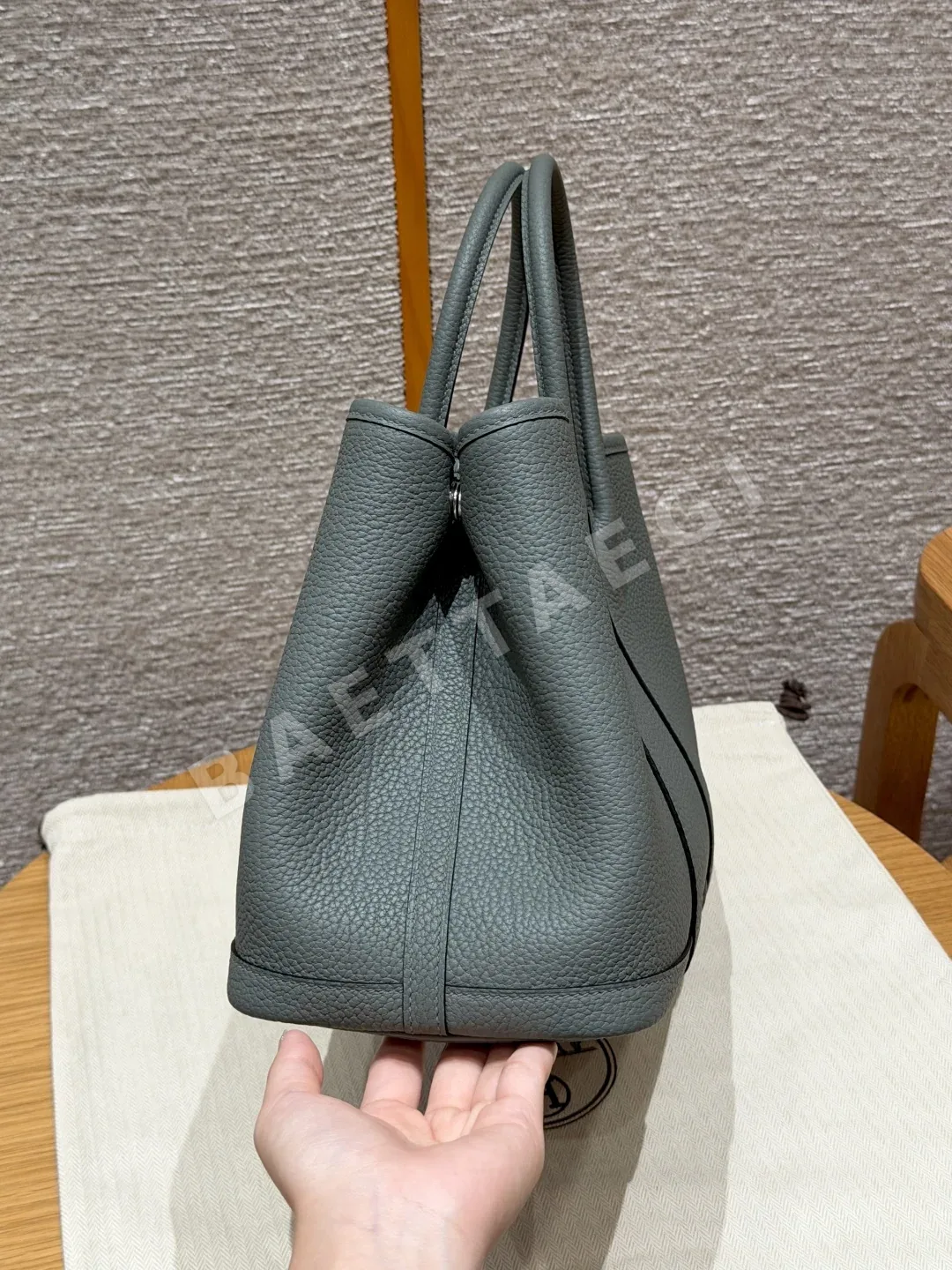 에르메스 가든파티 30 cm 가죽 가방 상세 이미지 4