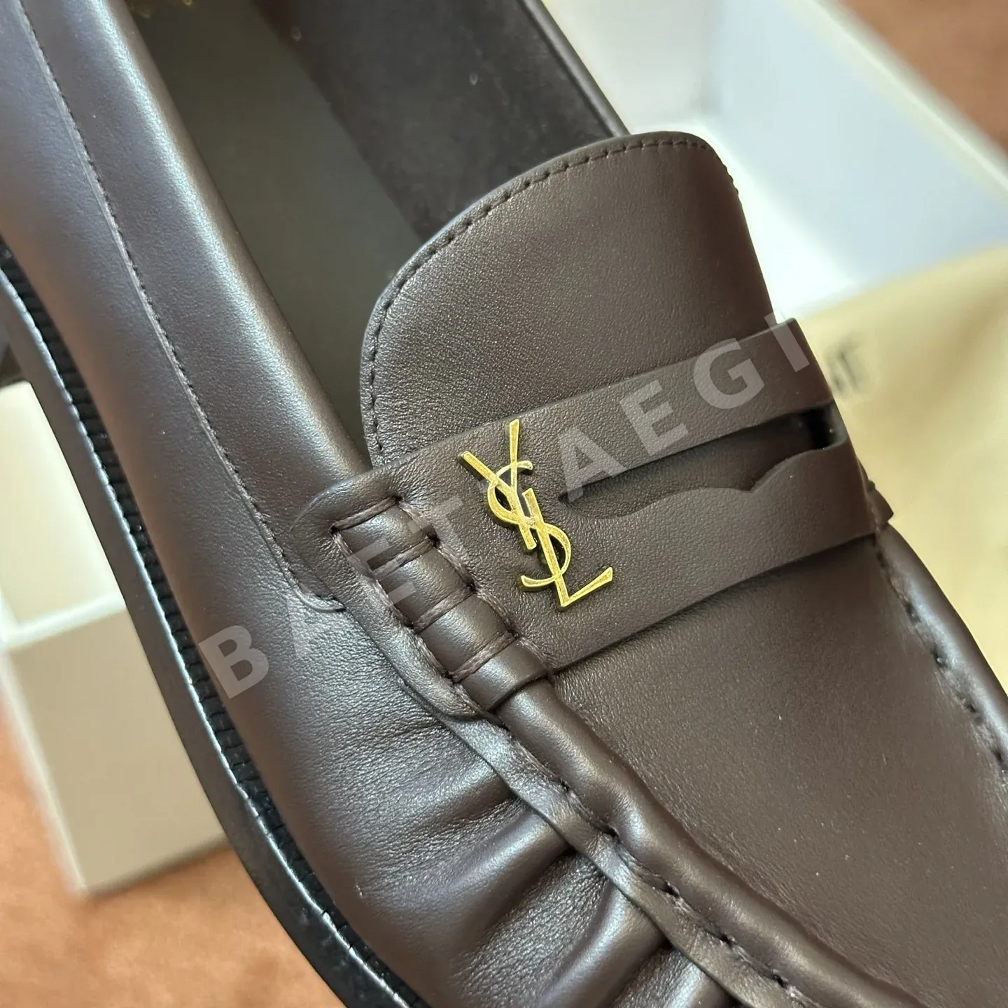 생로랑 YSL 앞코 덮인 뮬 상세 이미지 4