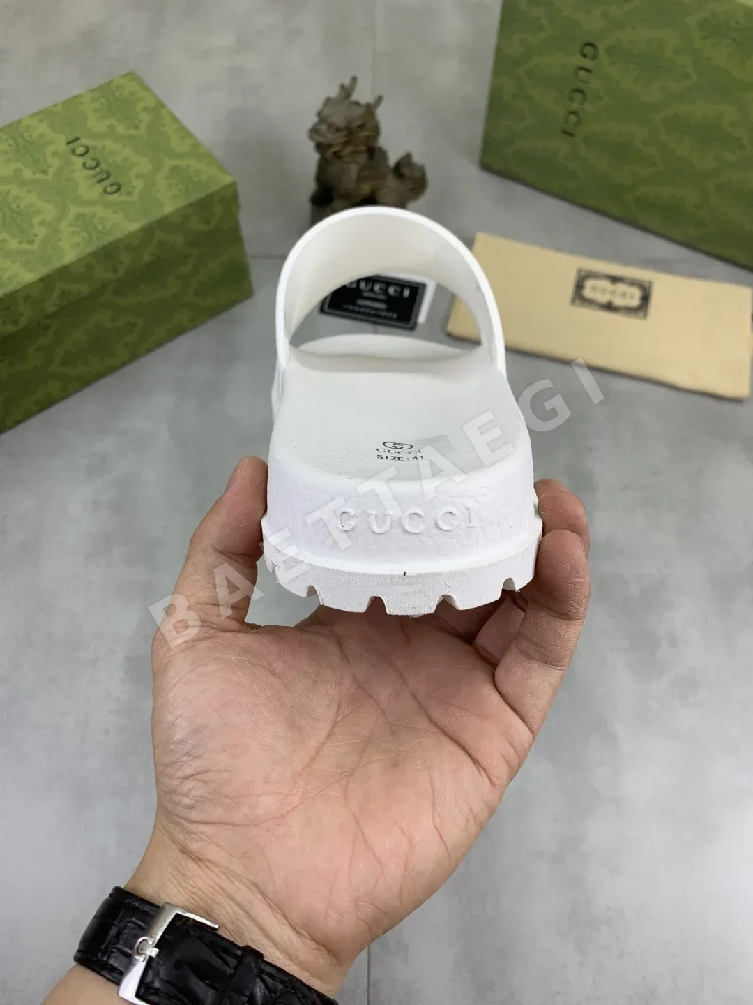 구찌 뱀 모티브 캐주얼 샌들 상세 이미지 8
