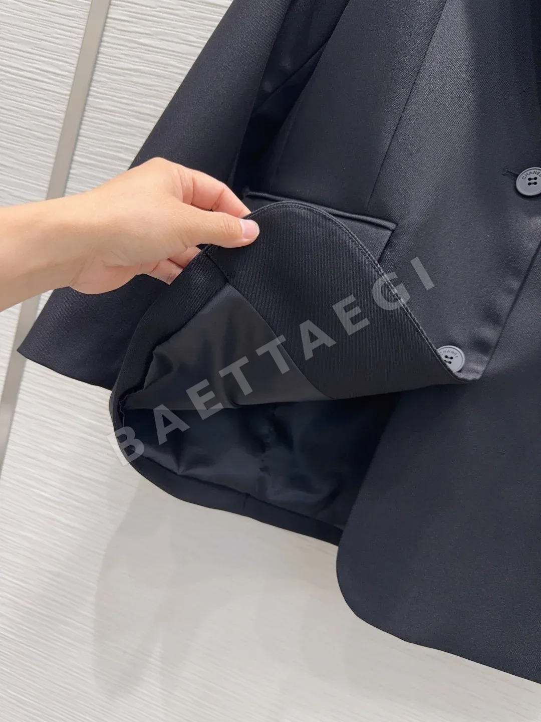 샤넬 심플 수트 여성 자켓 상세 이미지 6