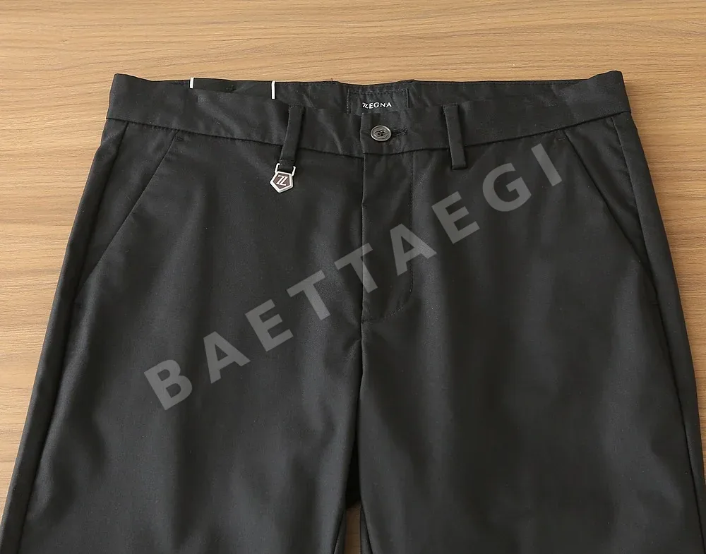 제냐 남성 수트 바지 상세 이미지 3
