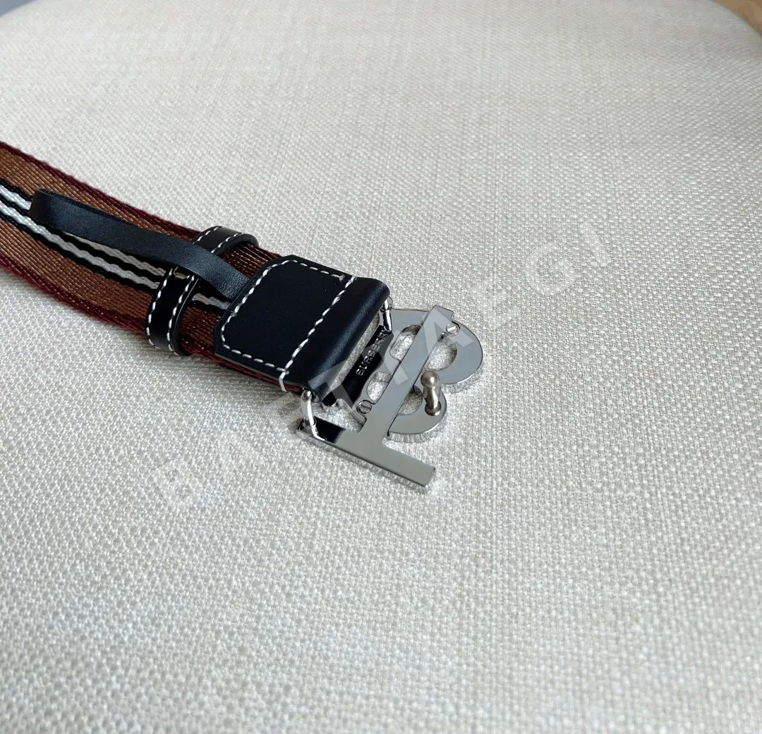 버버리 메시 가죽 스티치 벨트 상세 이미지 6