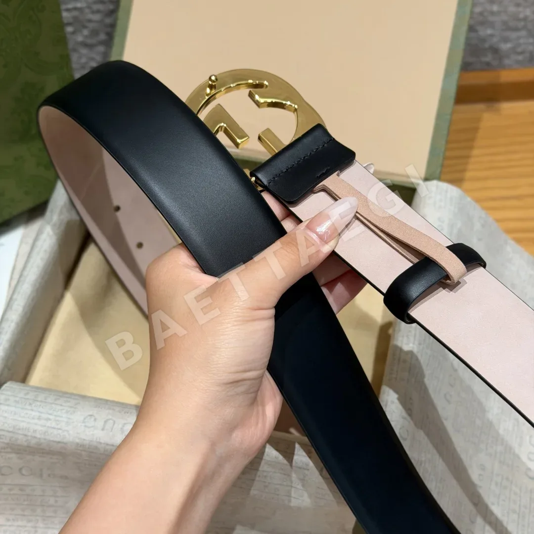 구찌 인터로킹 G 가죽 벨트 40mm 상세 이미지 7