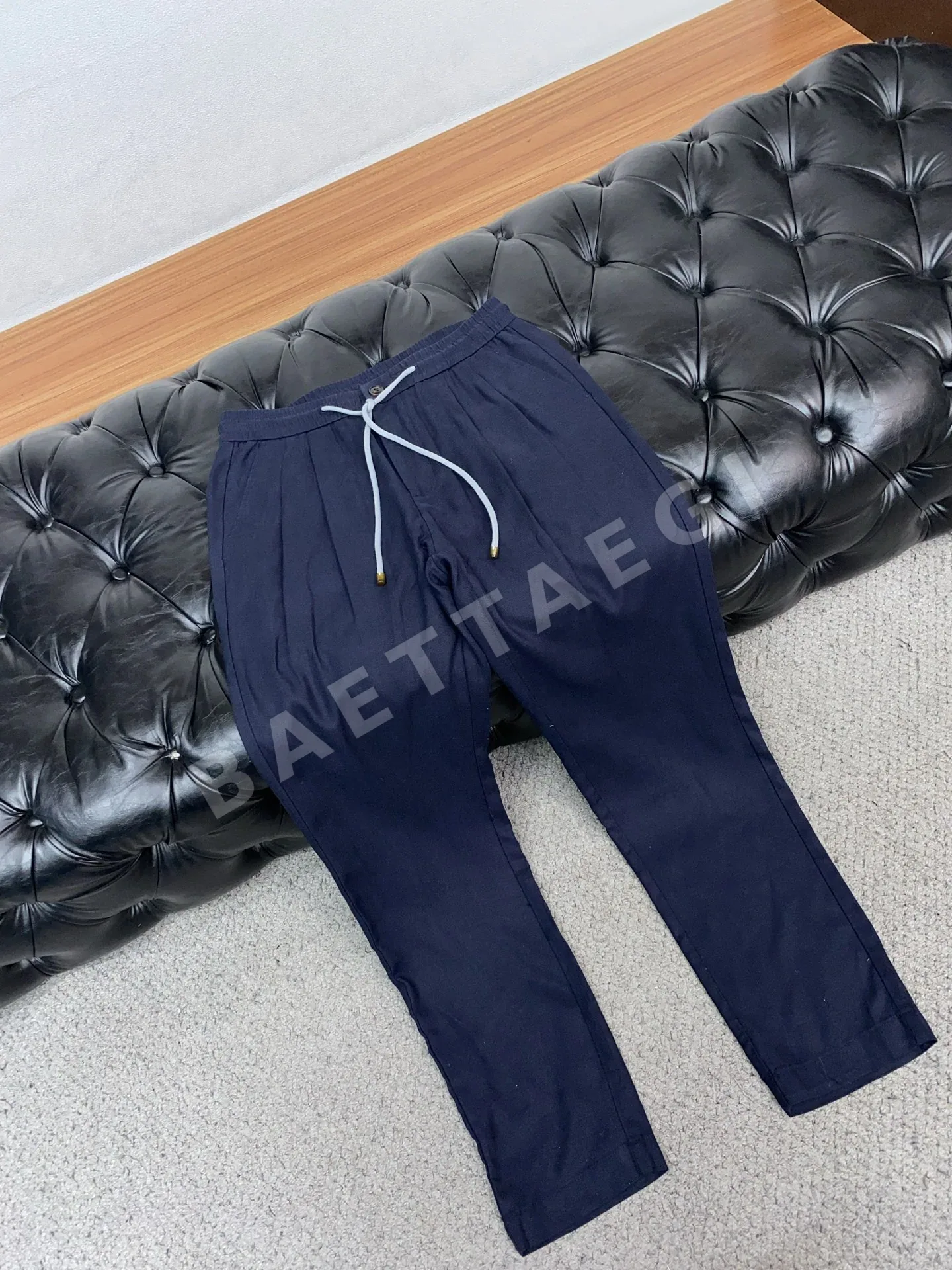 브루넬로쿠치넬리 면 린넨 혼방 남성 바지 상세 이미지 6