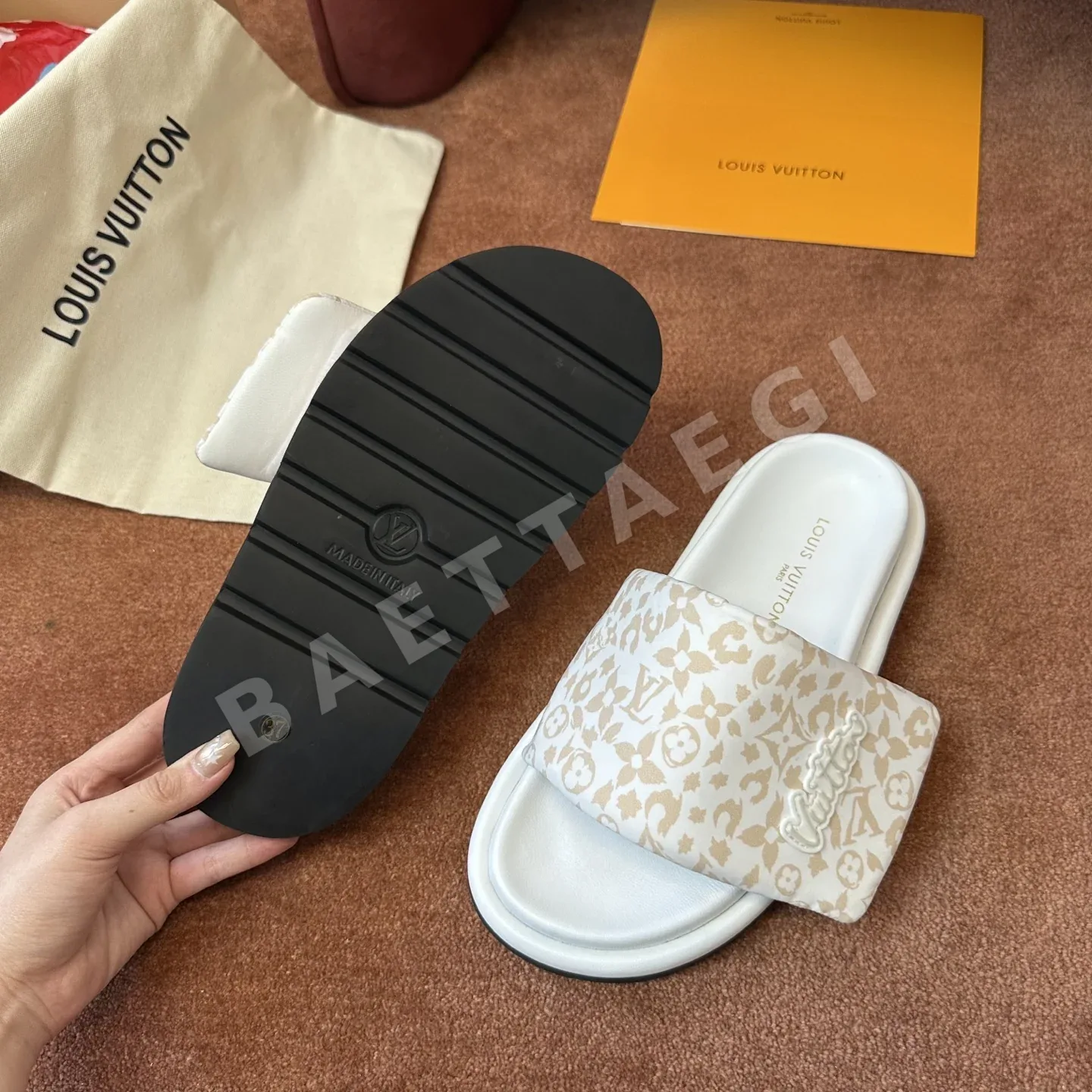 루이비통 벨크로 플랫폼 샌들 상세 이미지 7