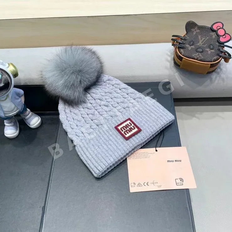 미우미우 울 모자 상세 이미지 2
