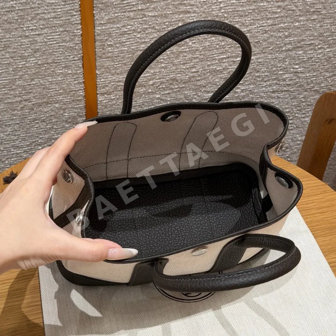 에르메스 가든파티 캔버스 토트백 23 상세 이미지 6