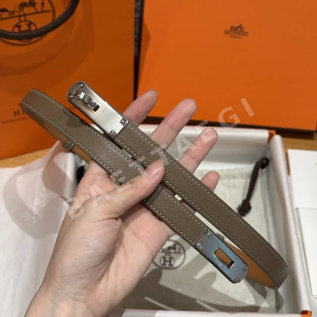 에르메스 켈리 버클 엡솜 가죽 벨트 상세 이미지 5
