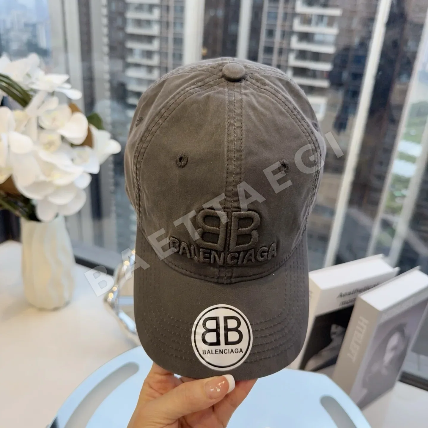 발렌시아가 모자 81882 Balenciaga Cap 상세 이미지 4