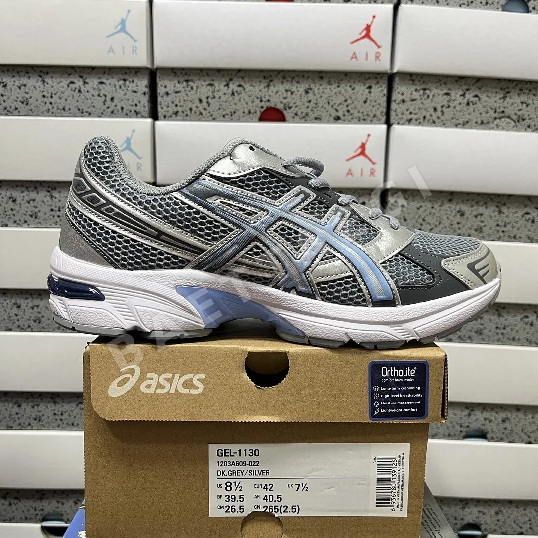 아식스 [KO] 젤 1130 1203A609-022 200554 Asics Gel-1130 Gravel Pure Silver