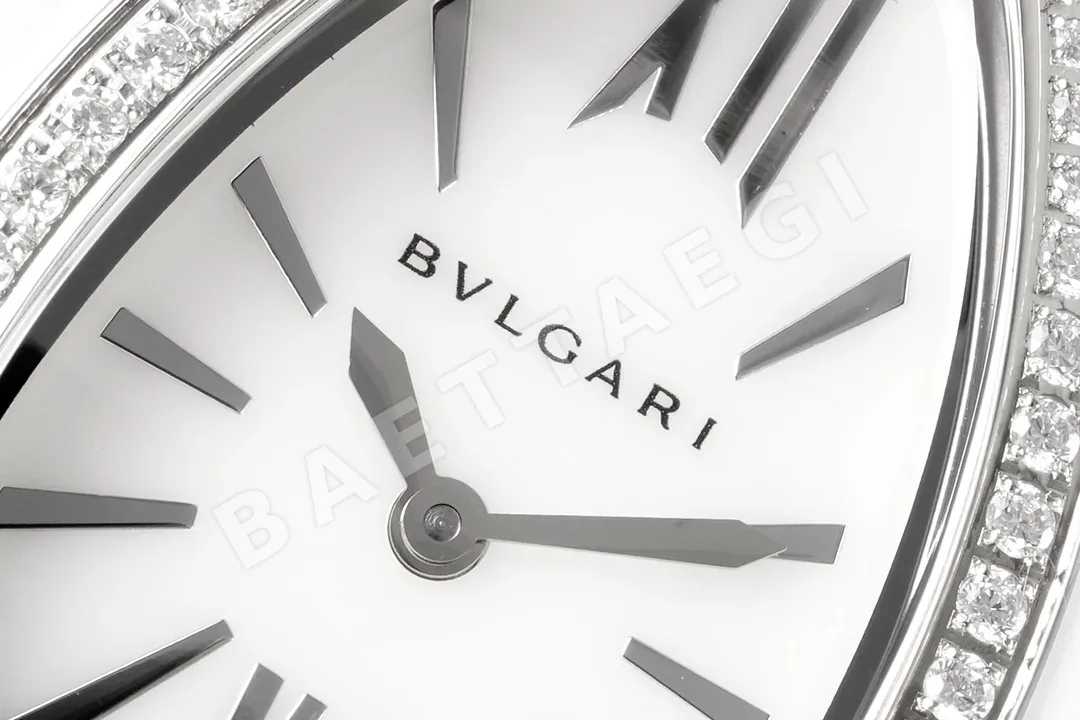 불가리 세르펜티 투보가스 세라믹 사파이어 쿼츠 여성 시계 레플리카 45034 Bvlgari 상세 이미지 3