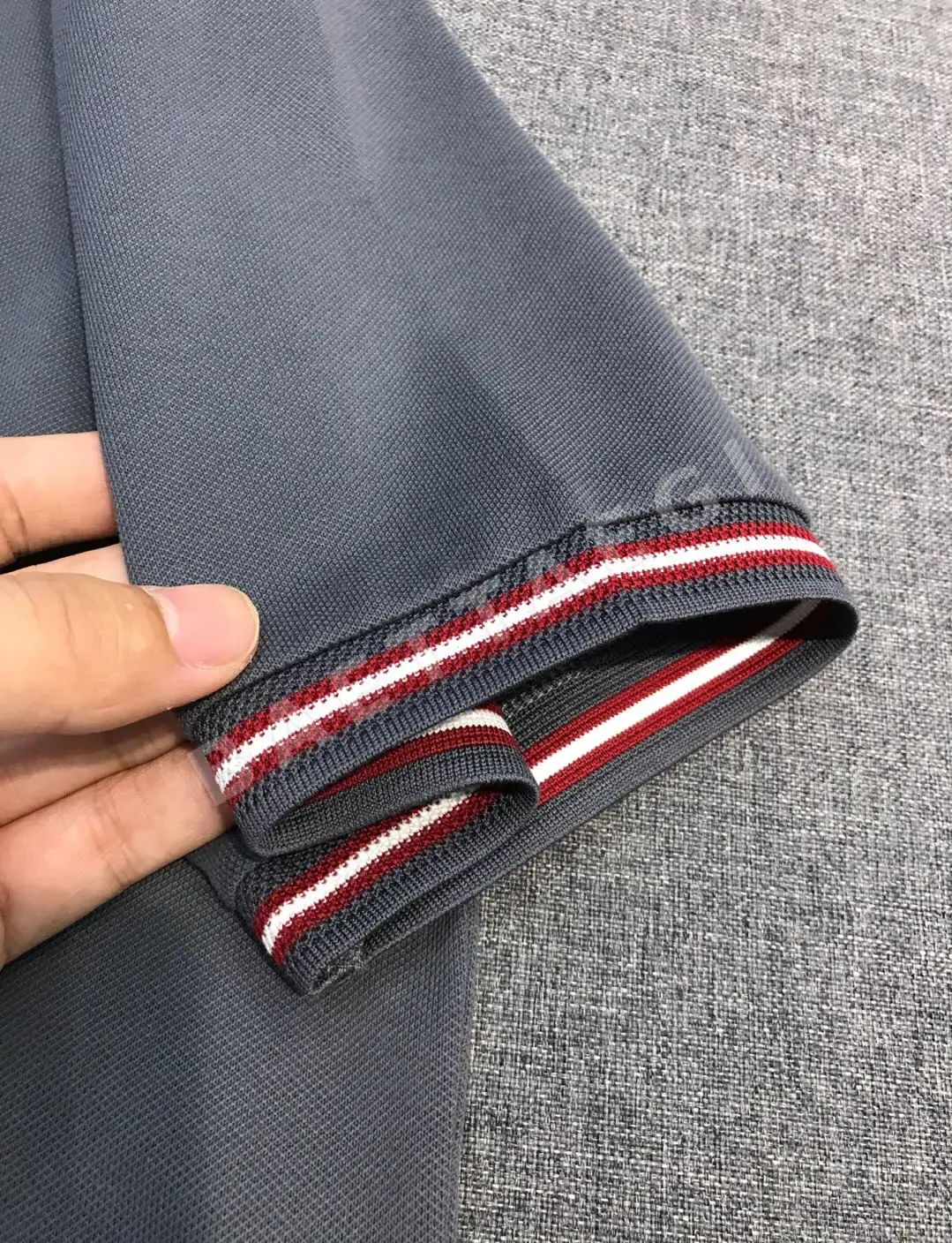 발리 메시 피케 카라 남성 반팔 셔츠 상세 이미지 9